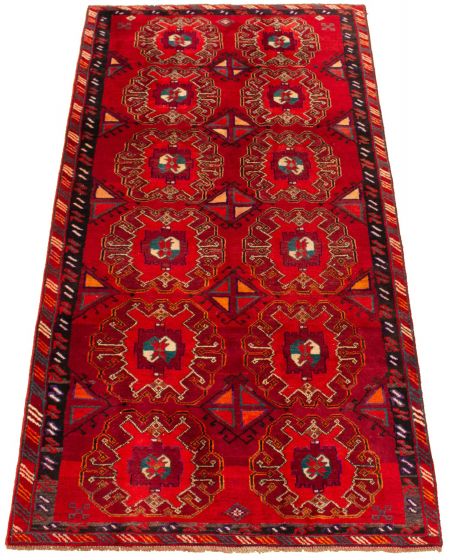 Persian Style 4'5" x 8'11" Hand-knotted Wool Rug 