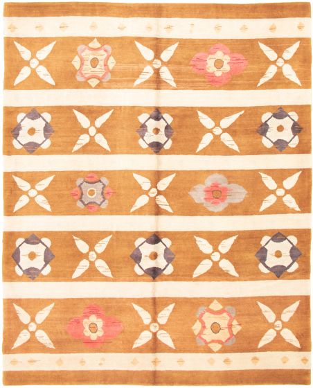 Nepal Opulence 8'2" x 10'2" Hand-knotted Wool Rug 