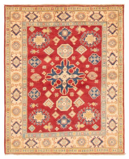 Afghan Finest Ghazni 5'1" x 6'7" Hand-knotted Wool Rug 