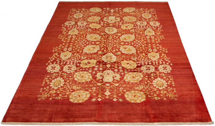Pakistani Pako Persian 18 Of 20 10'1" x 13'4" Hand-knotted Wool Rug 