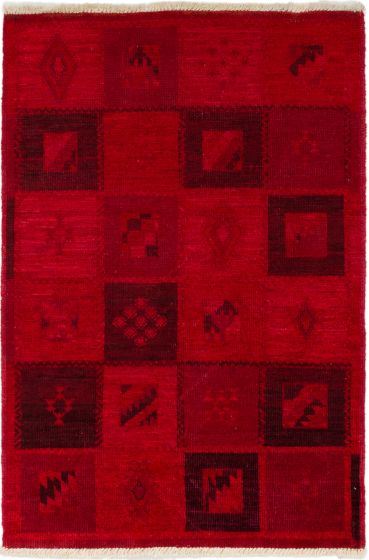 Indian Vibrance 4'2" x 6'1" Hand-knotted Wool Rug 
