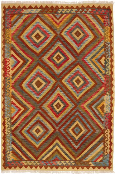 Kilim sivas 5'6" x 8'3" en laine