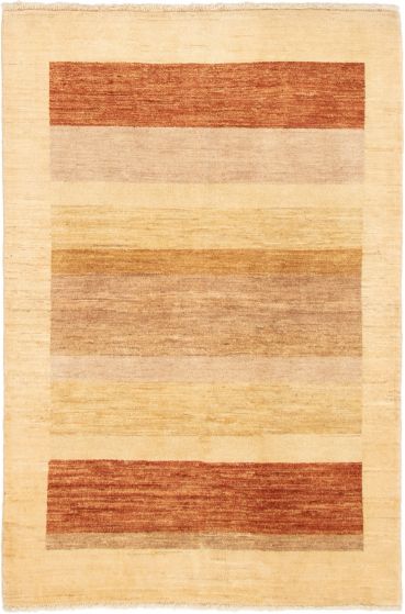 Afghan Finest Ziegler Chobi 4'0" x 6'2" Hand-knotted Wool Rug 