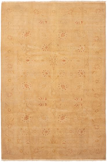 Afghan Chobi Finest 6'2" x 9'0" Hand-knotted Wool Rug 