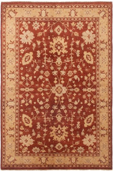 Afghan Chobi Finest 5'6" x 8'2" Hand-knotted Wool Rug 