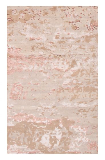 Indian Legacy 5'0" x 8'0" Hand-knotted Silk, Wool Rug 