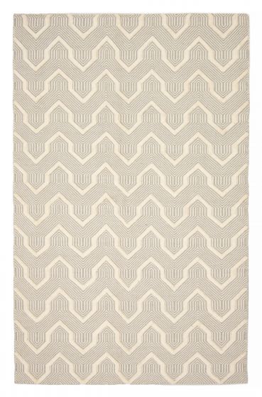 Indian Nevada 5'0" x 8'0" Flat-Weave Wool Kilim 