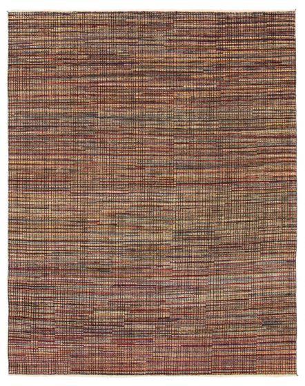 Pakistani Finest Peshawar Ziegler 8'0" x 10'2" Hand-knotted Wool Rug 