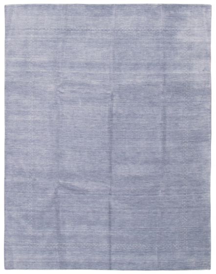 Indo Gabbeh 9'2" x 11'9" Hand Loomed Wool Rug 