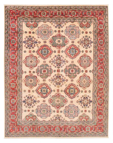 Afghan Finest Ghazni 8'0" x 10'2" Hand-knotted Wool Rug 