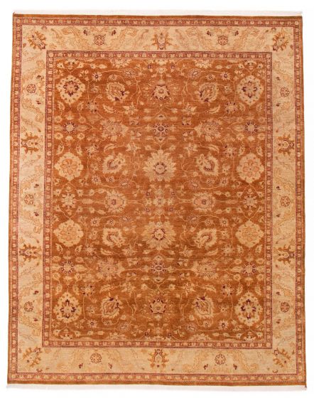 Indian Jamshidpour 7'11" x 9'11" Hand-knotted Wool Rug 