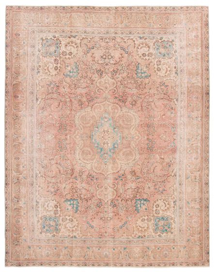 Persian Style 9'10" x 12'7" Hand-knotted Wool Rug 
