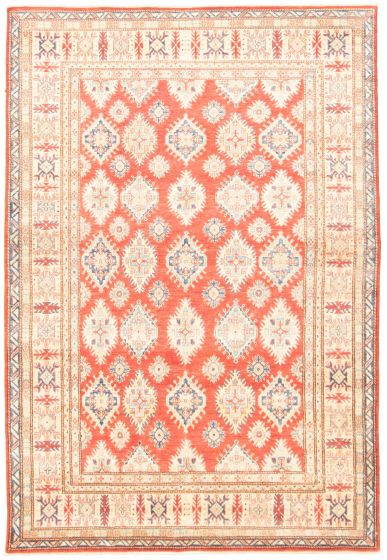 Afghan Finest Ghazni 6'7" x 9'9" Hand-knotted Wool Rug 