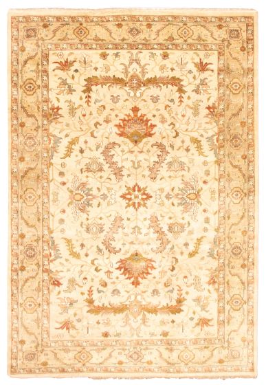 Indian Finest Agra Jaipur 9'0" x 12'10" Hand-knotted Wool Rug 