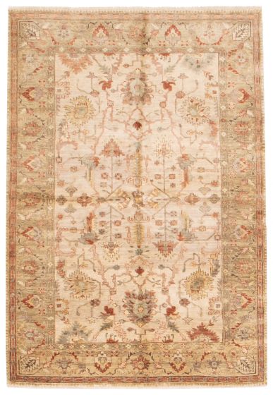 Indian Jules Serapi 5'10" x 8'6" Hand-knotted Wool Rug 