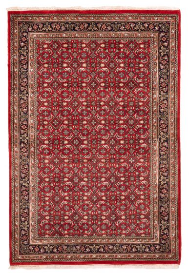 Indian Royal Mahal 3'11" x 5'11" Hand-knotted Wool Rug 