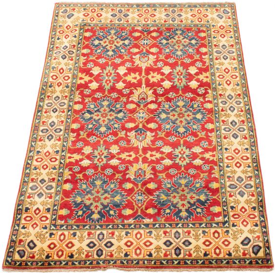 Afghan Finest Ghazni 4'10" x 7'2" Hand-knotted Wool Rug 