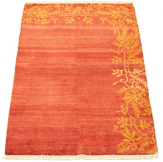 Pakistani Peshawar Ziegler 4'3" x 6'3" Hand-knotted Wool Rug 