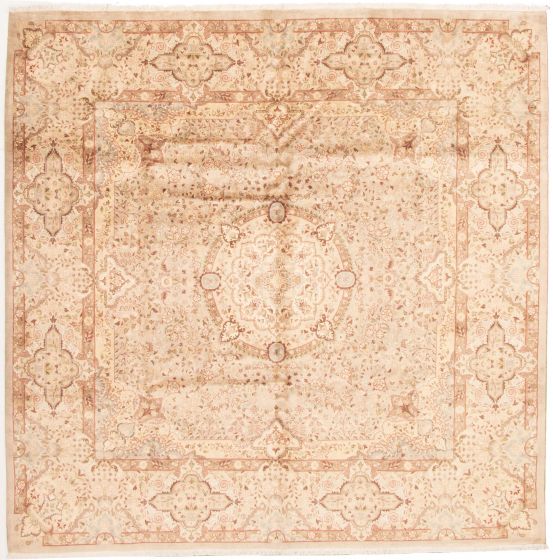 Pakistani Pako Persian 18 Of 20 9'11" x 9'11" Hand-knotted Wool Rug 