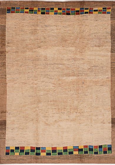 Persian Style 7'10" x 11'2" Hand-knotted Wool Rug 