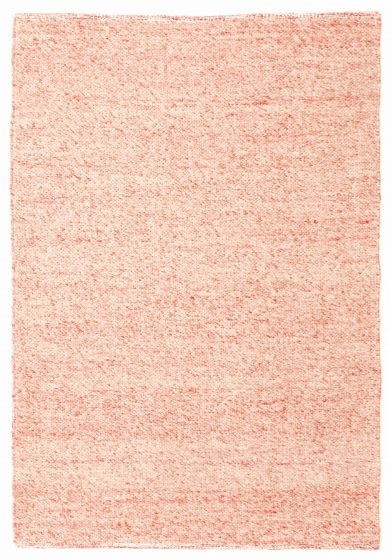 Indian Sienna 5'4" x 7'4" Braid weave Wool Rug 