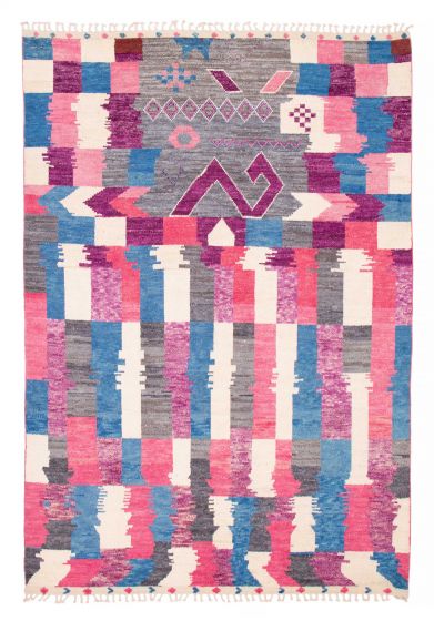 Pakistani Pak Finest Marrakesh 9'2" x 13'0" Hand-knotted Wool Rug 