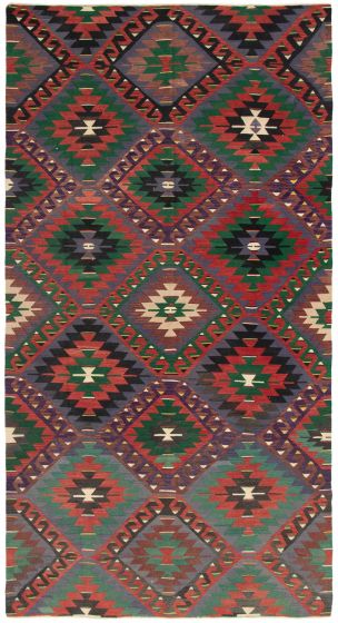 Kilim sivas 6'0" x 11'3" en laine