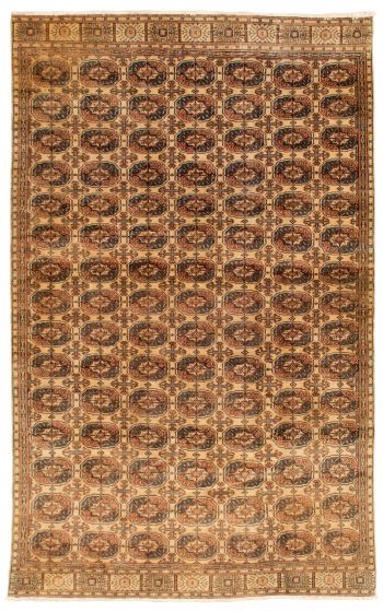 Turkish Kayseri Vintage 5'0" x 8'4" Hand-knotted Wool Rug 