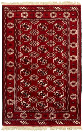 Tapis turkman 4'4" x 6'7" en laine