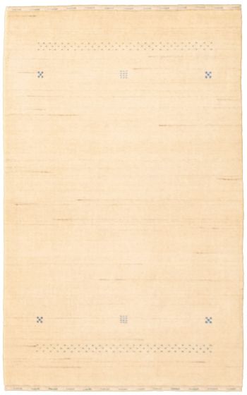 Indo Gabbeh 3'1" x 5'1" Hand-knotted Wool Rug 