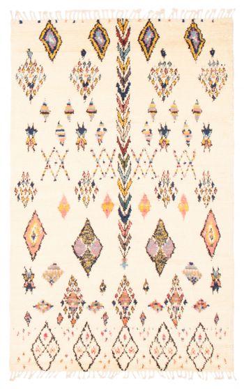 Pakistani Pak Finest Marrakesh 5'8" x 9'1" Hand-knotted Wool Rug 