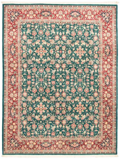 Pakistani Pako Persian 18 Of 20 7'10" x 10'6" Hand-knotted Wool Rug 