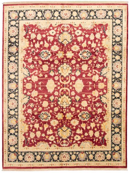 Pakistani Pako Persian 18 Of 20 9'2" x 11'9" Hand-knotted Wool Rug 