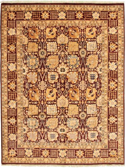 Pakistani Pako Persian 18 Of 20 8'10" x 11'7" Hand-knotted Wool Rug 