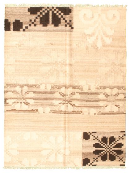 Turkish Ankara FW 5'9" x 7'7" Flat-Weave Wool Kilim 