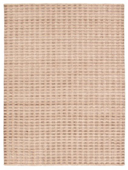 Indian Ananda 5'7" x 7'6" Hand Loomed Wool Rug 