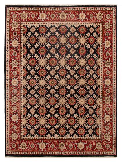 Indian Finest Agra Jaipur 8'0" x 10'5" Hand-knotted Wool Rug 