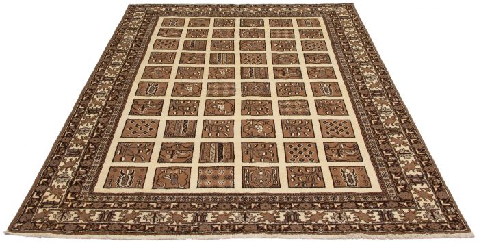 Persian Style 8'4" x 11'6" Hand-knotted Wool Rug 