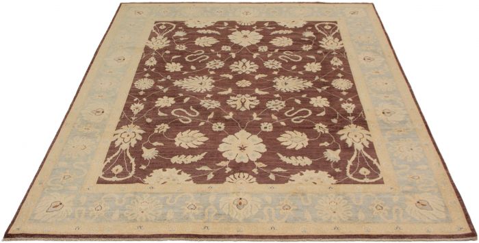 Pakistani Pako Persian 18 Of 20 8'2" x 9'9" Hand-knotted Wool Rug 