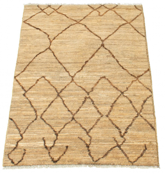 Pakistani Marrakech 3'3" x 4'9" Hand-knotted Wool Rug 