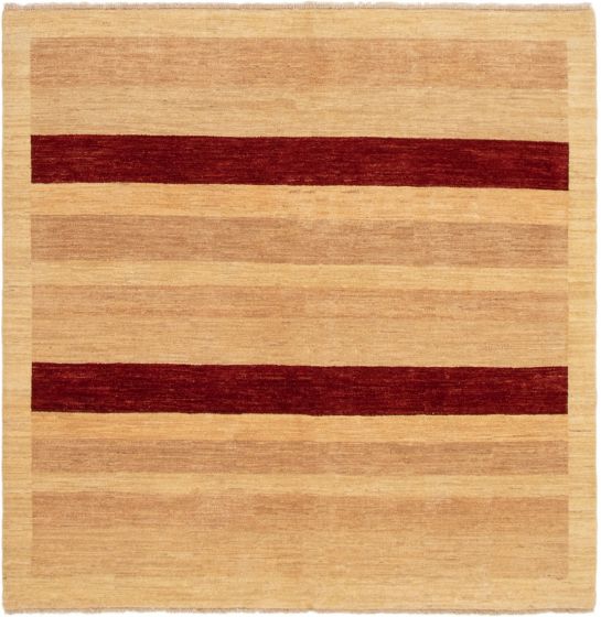 Afghan Finest Ziegler Chobi 6'5" x 6'7" Hand-knotted Wool Rug 