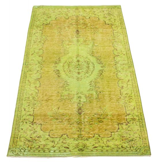 Turkish Color Transition 5'2" x 8'7" Hand-knotted Wool Rug 