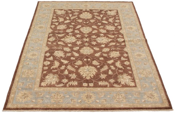 Pakistani Pako Persian 18 Of 20 6'1" x 9'0" Hand-knotted Wool Rug 