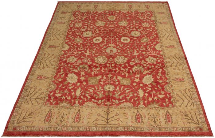 Afghan Chobi Finest 9'8" x 14'3" Hand-knotted Wool Rug 