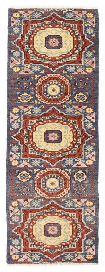 Indian Serapi Heritage 2'6" x 8'1" Hand-knotted Wool Runner Rug 