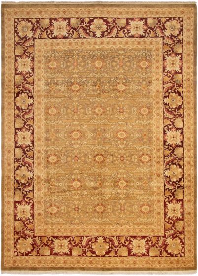Pakistani Peshawar Oushak 10'0" x 13'10" Hand-knotted Wool Rug 