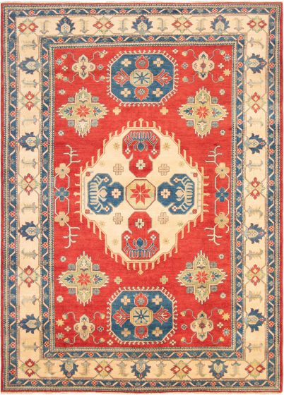 Afghan Finest Ghazni 8'8" x 12'2" Hand-knotted Wool Rug 