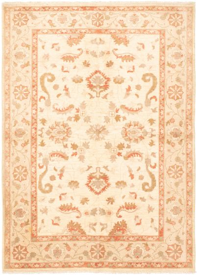 Afghan Chobi Finest 6'6" x 9'0" Hand-knotted Wool Rug 