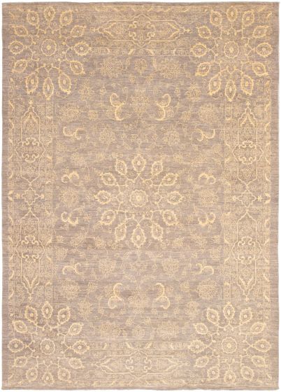 Pakistani Lahore Finest Collection 10'0" x 13'10" Hand-knotted Wool Rug 