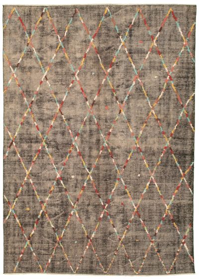 Turkish Color Transition 6'0" x 8'6" Hand-knotted Wool Rug 
